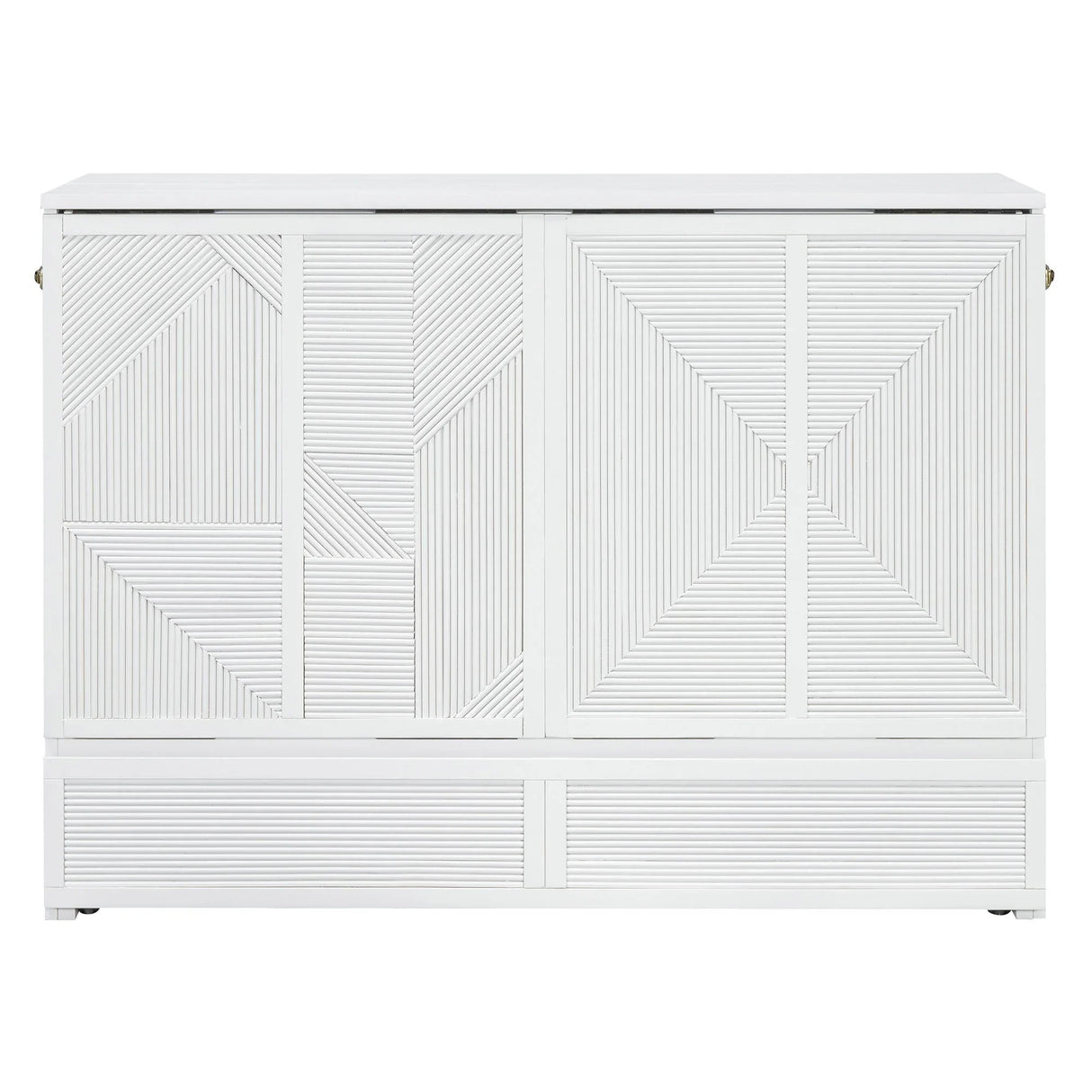Murphy Bed With Large Drawer, USB Ports And Outlets - Furniture Home Direct