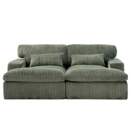 Double Chaise Lounge Chair, Oversized Upholstered Sleeper Cloud Couch - Furniture Home Direct