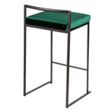 Fuji - Contemporary Style Stackable Counter Stool - Furniture Home Direct