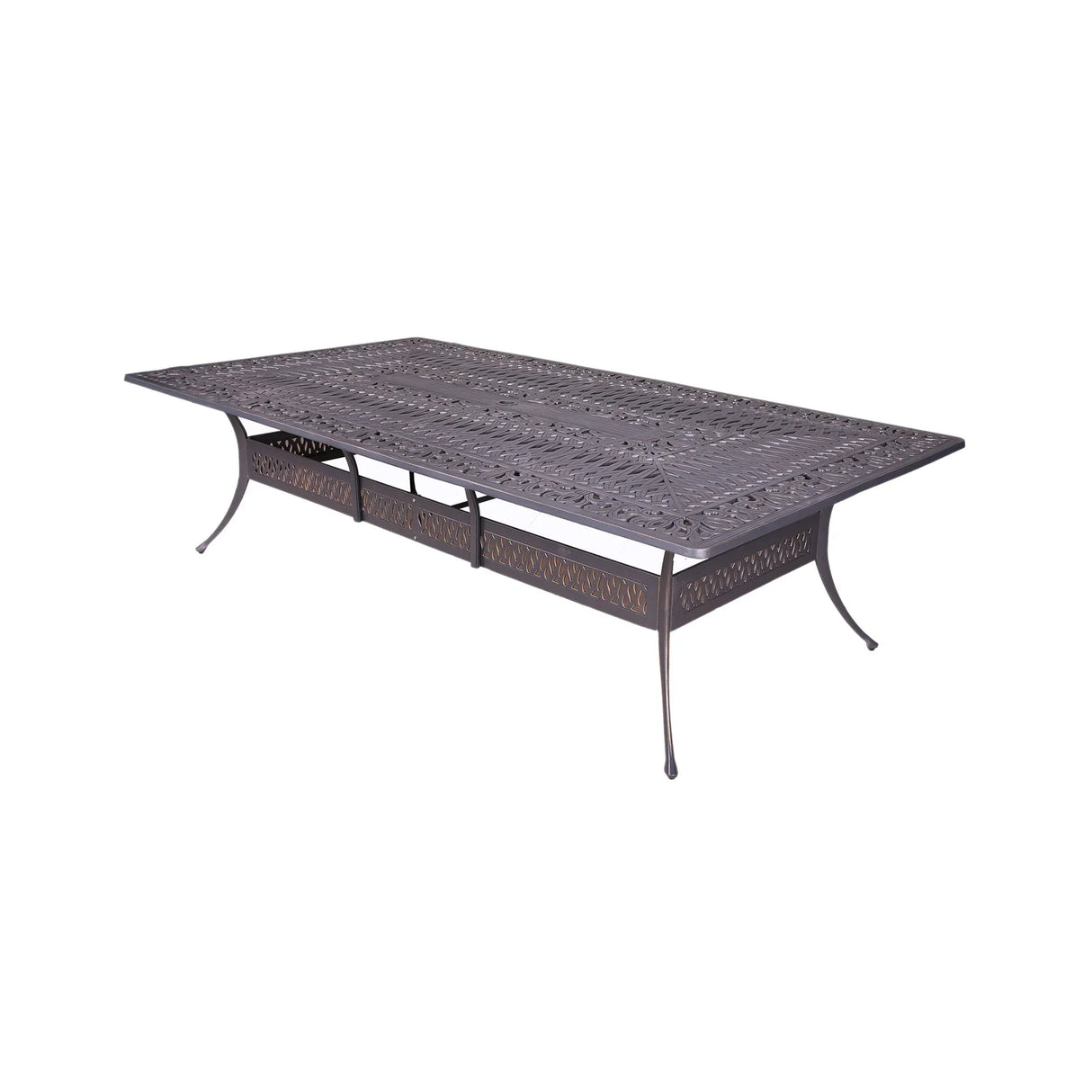 Rectangular Metal Dining Set With Cushions - Furniture Home Direct