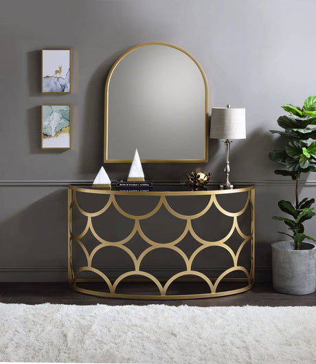Altus - Console Table - Gold - Furniture Home Direct