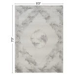 Geometrix - Medallion Rug With Geometric 3D Effect
