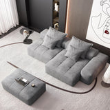 Modern Oversized Diy Combination Modular Sectional Sofa With Pillows - Furniture Home Direct