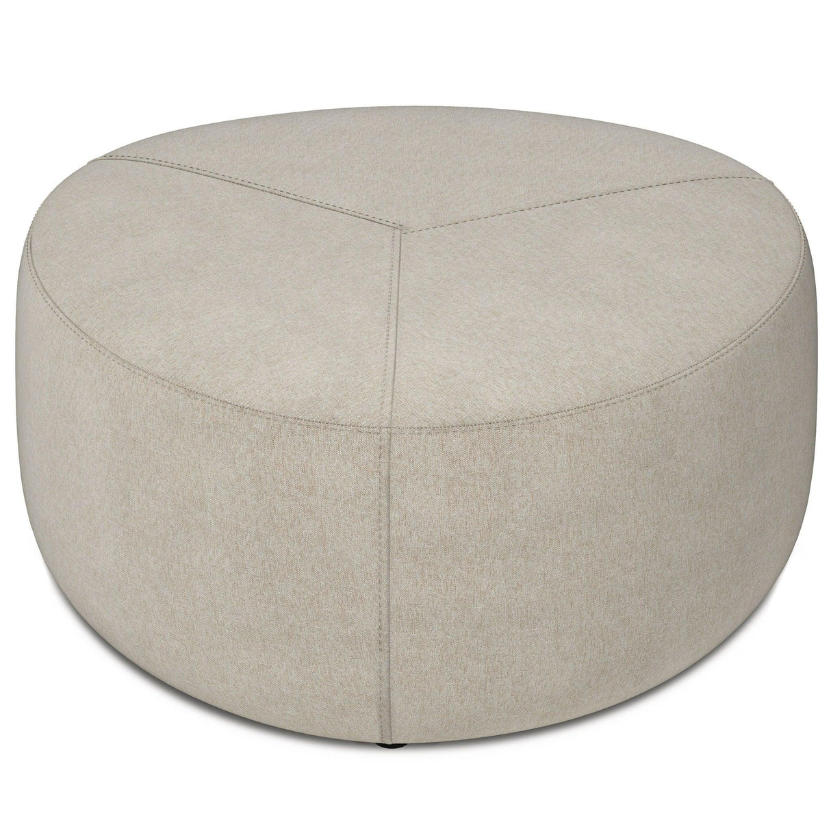 Moore - Upholstered Large Ottoman - Furniture Home Direct