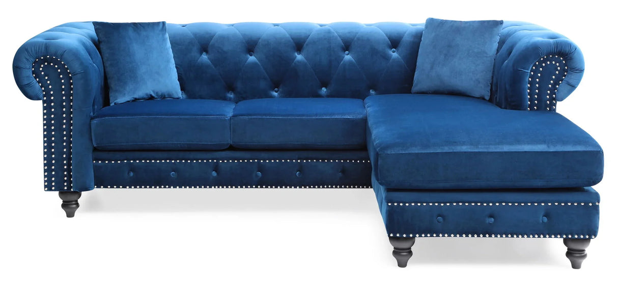 Nola - Luxurious Design Sofa Chaise - Furniture Home Direct