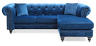 Nola - Luxurious Design Sofa Chaise - Furniture Home Direct