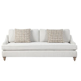 Sofa Single Reverable Cushion With 2 Pillows - Off White - Furniture Home Direct