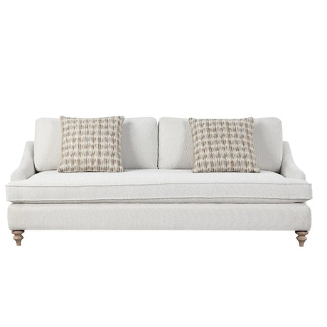 Sofa Single Reverable Cushion With 2 Pillows - Off White - Furniture Home Direct