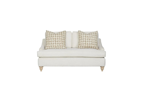 Loveseat Reversable Cushion With 2 Pillows - Off White - Furniture Home Direct
