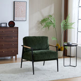 Modern Accent Chair With Plush Cushions, Cozy Seating