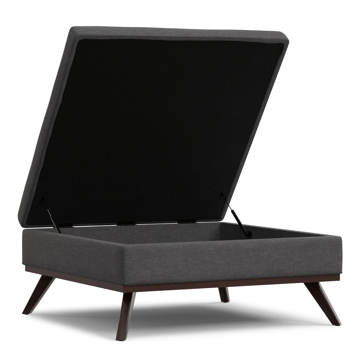 Owen - Multifunctional Square Coffee Table Storage Ottoman - Furniture Home Direct