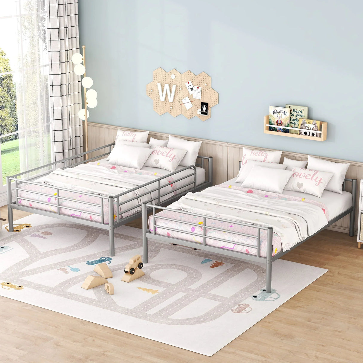 Steel Construction Bunk Bed - Furniture Home Direct