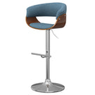 Sheldon - Upholstered Adjustable Swivel Bar Stool - Furniture Home Direct