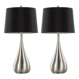 Pebble - Contemporary Modern Design Table Lamp (Set of 2) - Furniture Home Direct
