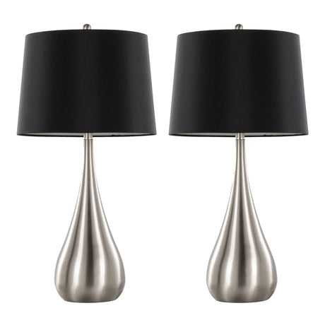 Pebble - Contemporary Modern Design Table Lamp (Set of 2) - Furniture Home Direct