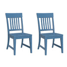 Haidel - Slat Back Dining Chairs (Set of 2) - Furniture Home Direct