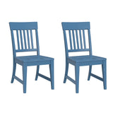 Haidel - Slat Back Dining Chairs (Set of 2) - Furniture Home Direct