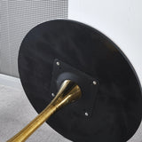 Tulip Table Mid-Century Dining Table With Round MDF Table Top, Pedestal Dining Table, End Table Leisure Coffee Table - Furniture Home Direct