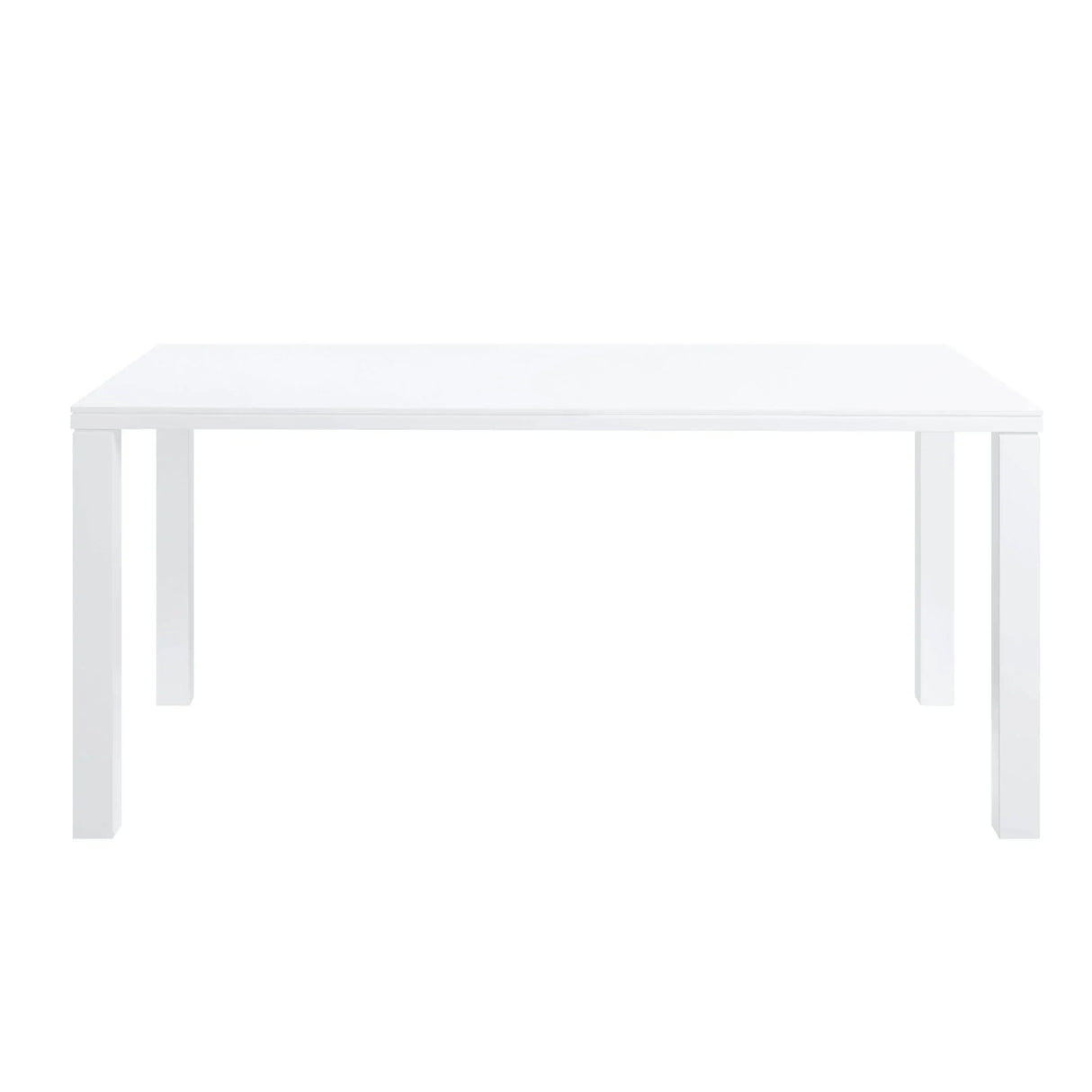 Pagan - High Gloss Dining Table - White - Furniture Home Direct