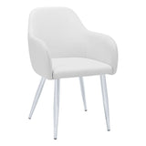 Dining Side Chair, Upholstered For Dining Room, Contemporary & Modern (Set of 2) - Furniture Home Direct