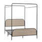Modern Canopy Bed Frame - Furniture Home Direct