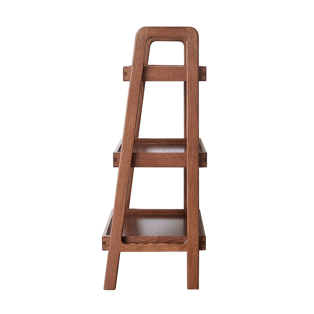 Premium Storage Organizer, 3-Tier Beech Shoe Rack For Entryway, Living Room - Walnut - Furniture Home Direct