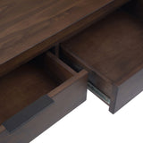 Hollander - Wide Console Table - Warm Walnut Brown - Furniture Home Direct