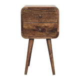 Curved Nightstand - Furniture Home Direct