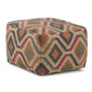 Johanna - Handcrafted Square Pouf - Furniture Home Direct