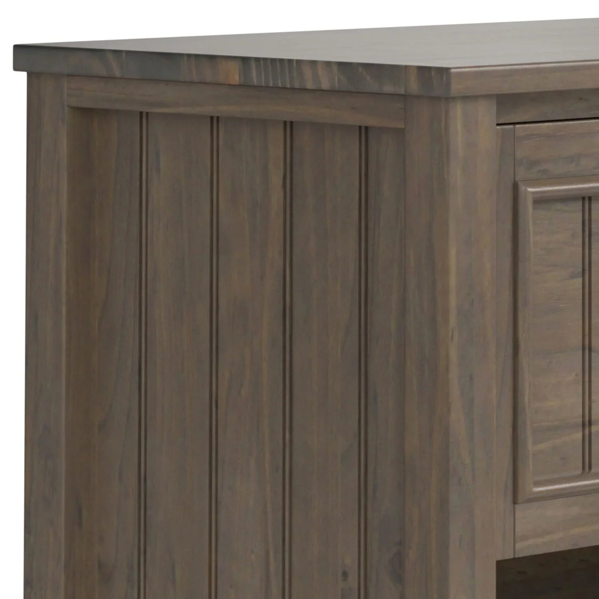 Lev - Bedside Table - Smoky Brown - Furniture Home Direct
