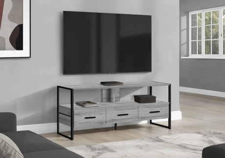 TV Stand, Console, Media Entertainment Center, Storage Drawers, Modern - Furniture Home Direct