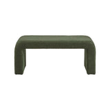 Modern Contemporary Boucle Waterfall Bench - Furniture Home Direct