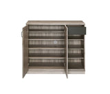 Toski - Shoe Cabinet - Rustic Gray Oak - Furniture Home Direct