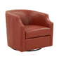 Emmett - Swivel Glider Barrel Chair With Clip Arm Design - Furniture Home Direct