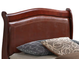 Panel Sleigh Bed Elegantly Crafted - Furniture Home Direct