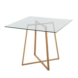 Cosmo - Contemporary Square Dining Table Legs - Furniture Home Direct