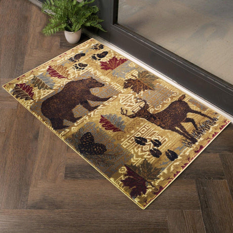 Nature's Nest - GC_CBL3002 Lodge Area Rug - Furniture Home Direct