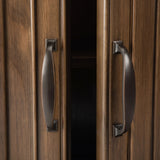 Connaught - Entryway Storage Cabinet - Rustic Natural Aged Brown - Furniture Home Direct