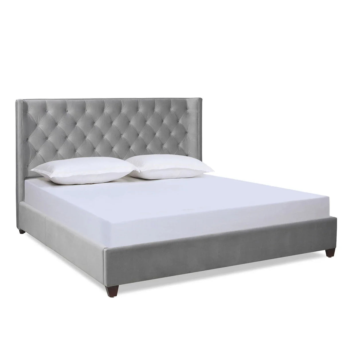 Manhattan - Shelter King Platform Bed Frame - Furniture Home Direct