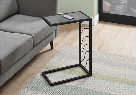 Accent Table, C - Shaped, Contemporary & Modern Convenient Design - Furniture Home Direct