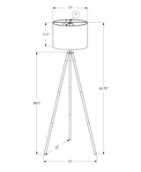 Lighting, Floor Lamp Contemporary - Furniture Home Direct