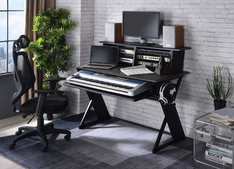 Humanity - Music Desk - Black - Furniture Home Direct