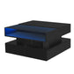 Lift Top Coffee Table With 2 Drawers, Hidden Space And LED Lights For Living Room - Furniture Home Direct