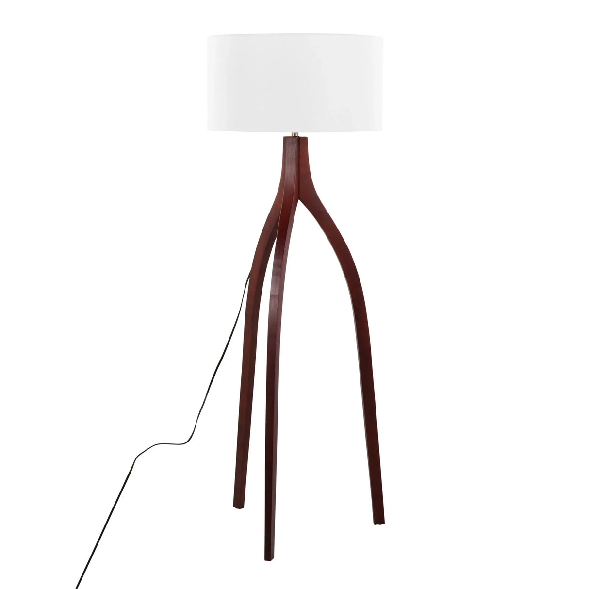 Wishbone - Contemporary Floor Lamp - Furniture Home Direct
