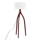 Wishbone - Contemporary Floor Lamp - Furniture Home Direct