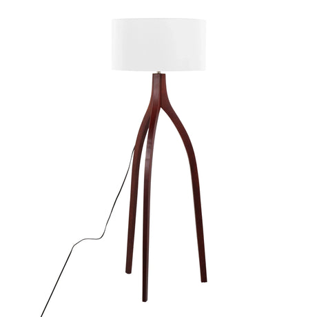 Wishbone - Contemporary Floor Lamp - Furniture Home Direct