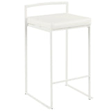 Fuji - Simple Elegance, Contemporary Stackable Counter Stool - Furniture Home Direct