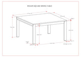 Wilson - Handcrafted Dining Table - Furniture Home Direct