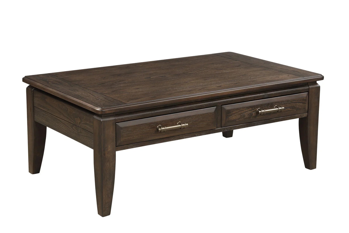 Traditional Table With Storage - Furniture Home Direct
