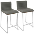 Mara - Contemporary Elegant Design Counter Stool (Set of 2) - Furniture Home Direct